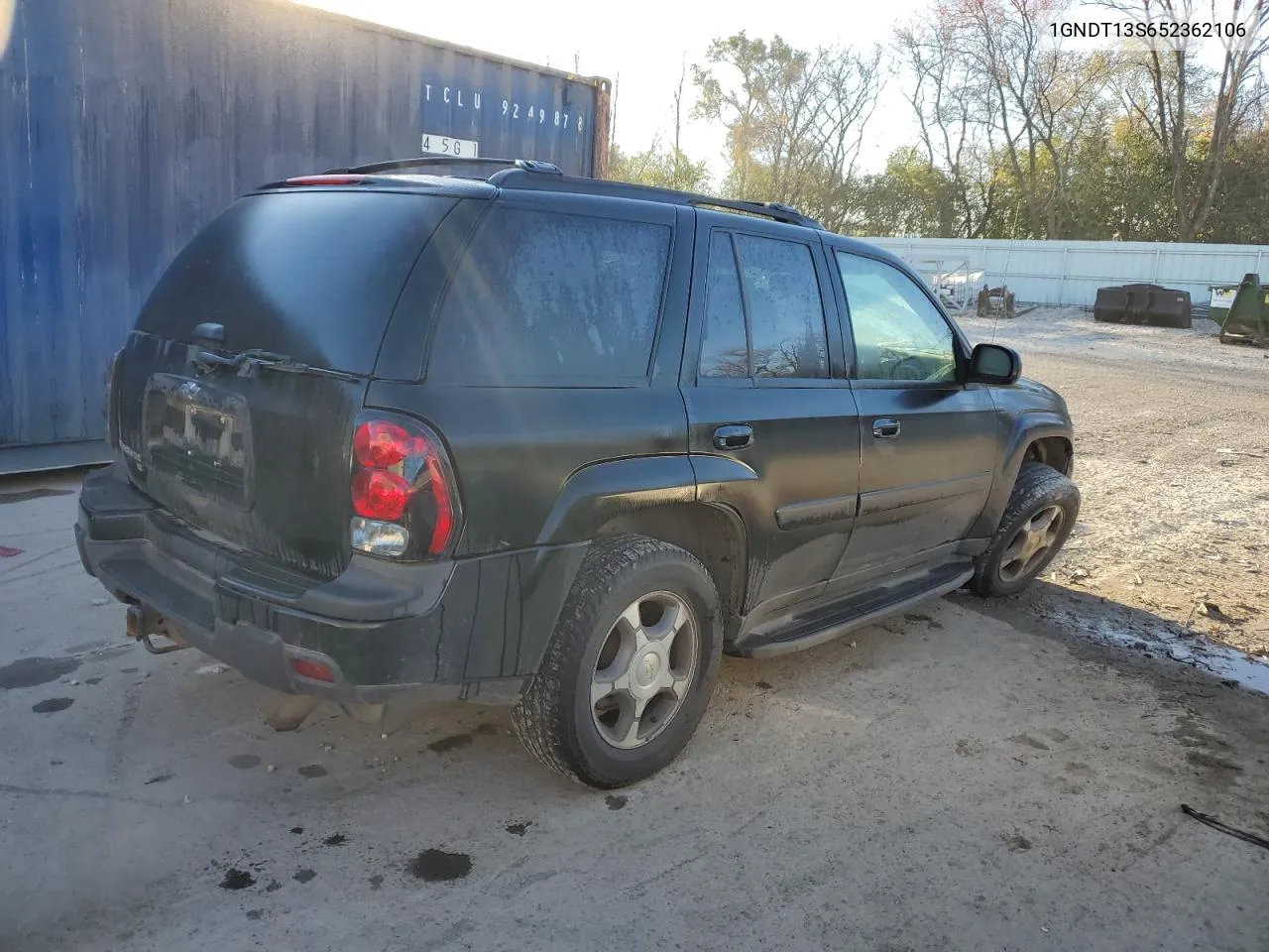 2005 Chevrolet Trailblazer Ls VIN: 1GNDT13S652362106 Lot: 77643074