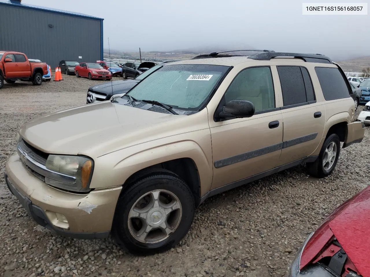 2005 Chevrolet Trailblazer Ext Ls VIN: 1GNET16S156168057 Lot: 78030394