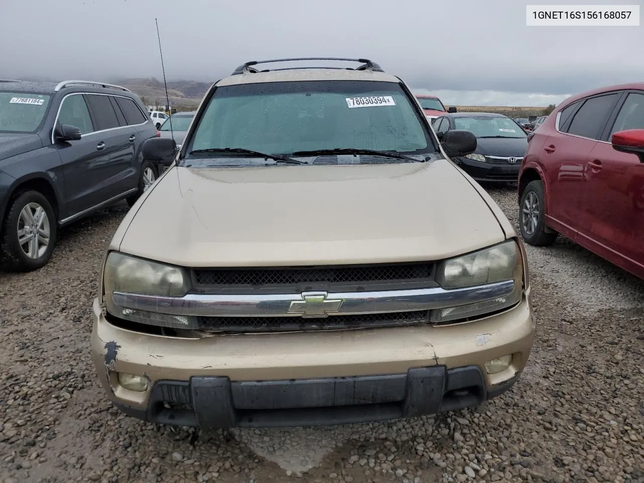 2005 Chevrolet Trailblazer Ext Ls VIN: 1GNET16S156168057 Lot: 78030394