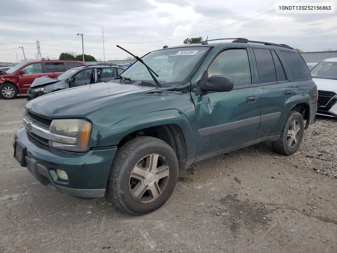 1GNDT13S252156863 2005 Chevrolet Trailblazer Ls