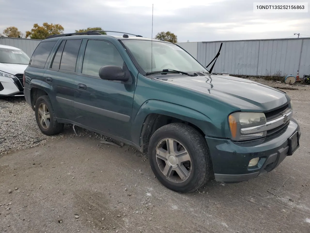 2005 Chevrolet Trailblazer Ls VIN: 1GNDT13S252156863 Lot: 78262284