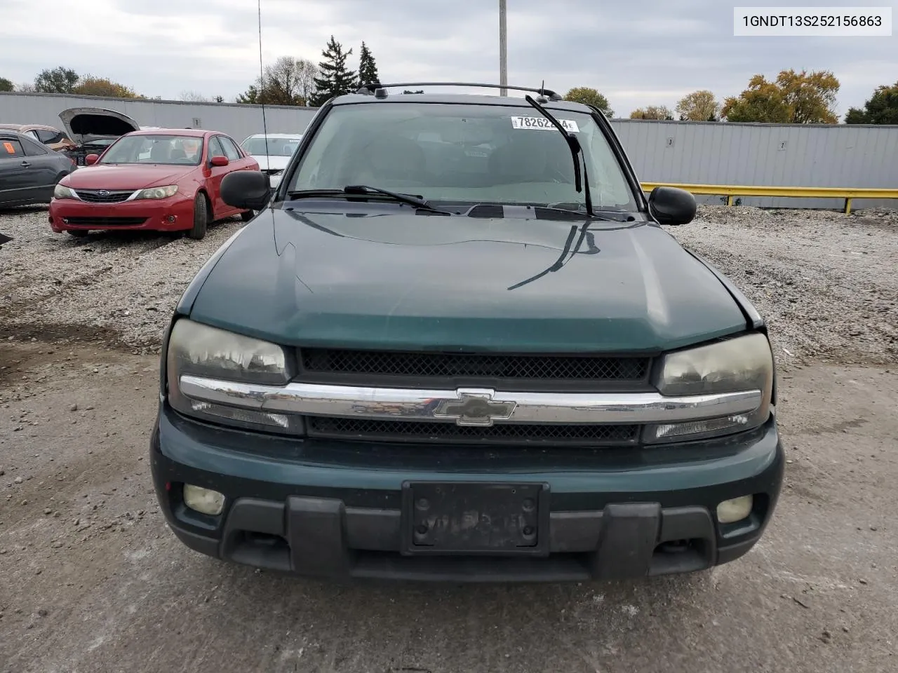 2005 Chevrolet Trailblazer Ls VIN: 1GNDT13S252156863 Lot: 78262284