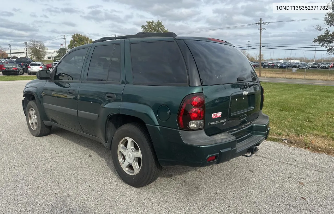 2005 Chevrolet Trailblazer Ls VIN: 1GNDT13S352371782 Lot: 79095324