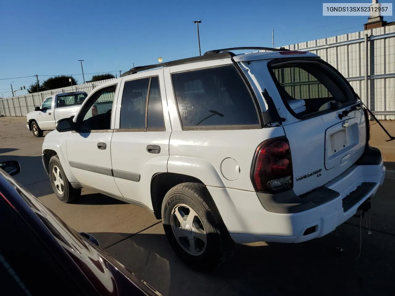 2005 Chevrolet Trailblazer Ls VIN: 1GNDS13SX52312957 Lot: 80700484