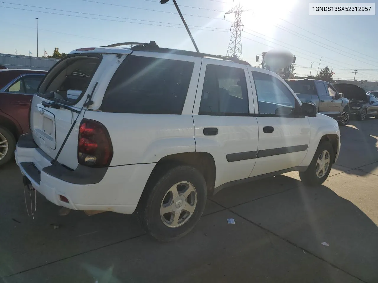 2005 Chevrolet Trailblazer Ls VIN: 1GNDS13SX52312957 Lot: 80700484