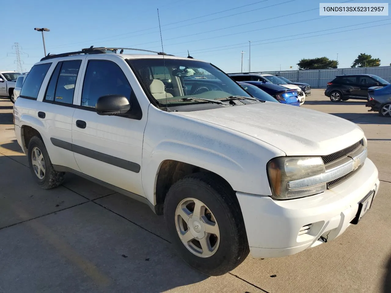 2005 Chevrolet Trailblazer Ls VIN: 1GNDS13SX52312957 Lot: 80700484