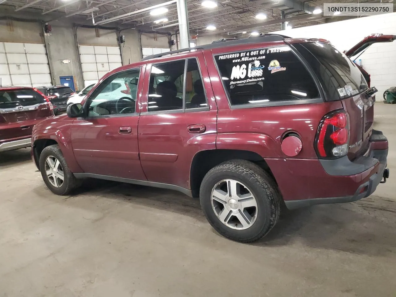 2005 Chevrolet Trailblazer Ls VIN: 1GNDT13S152290750 Lot: 81526484