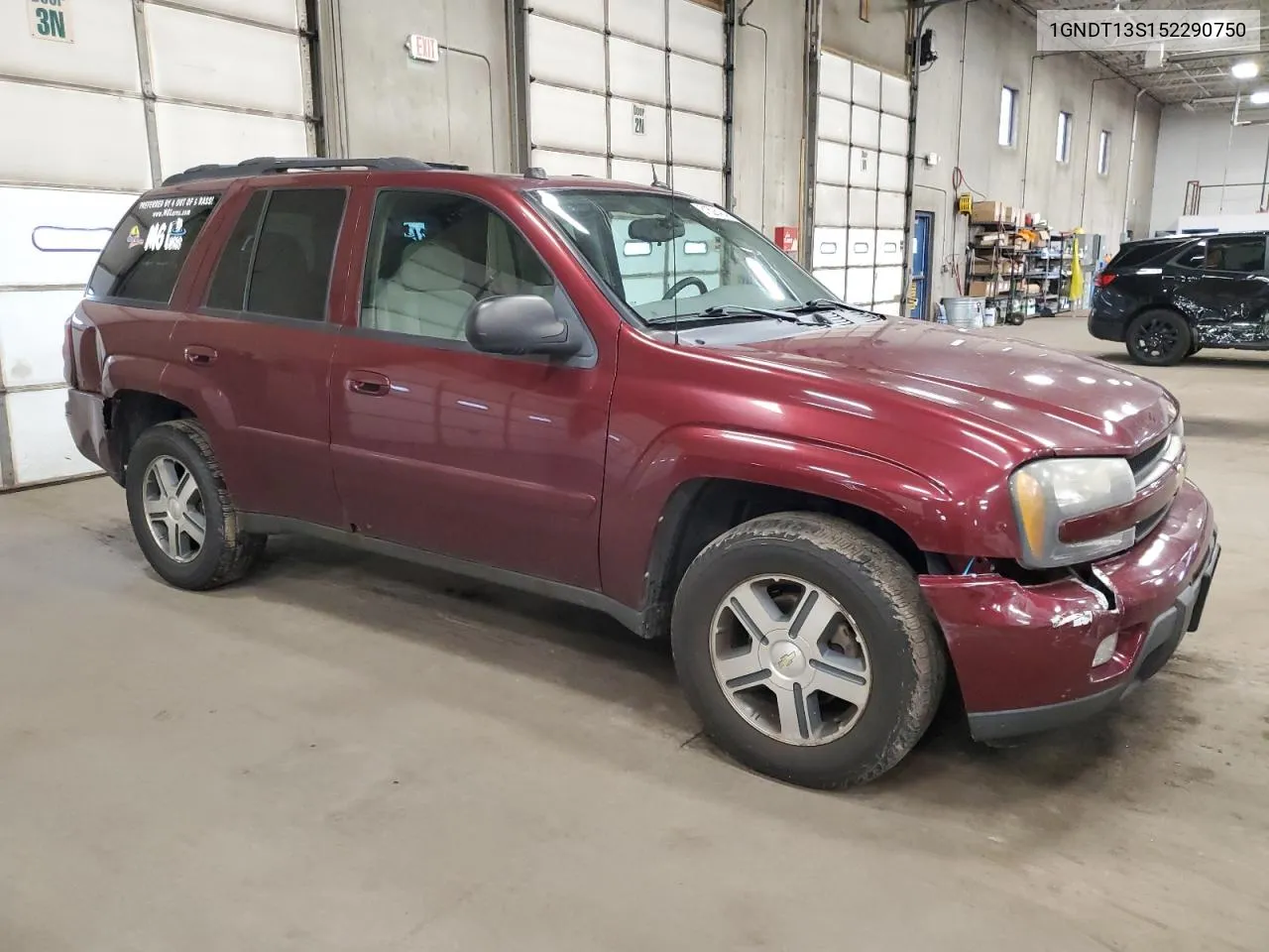 2005 Chevrolet Trailblazer Ls VIN: 1GNDT13S152290750 Lot: 81526484