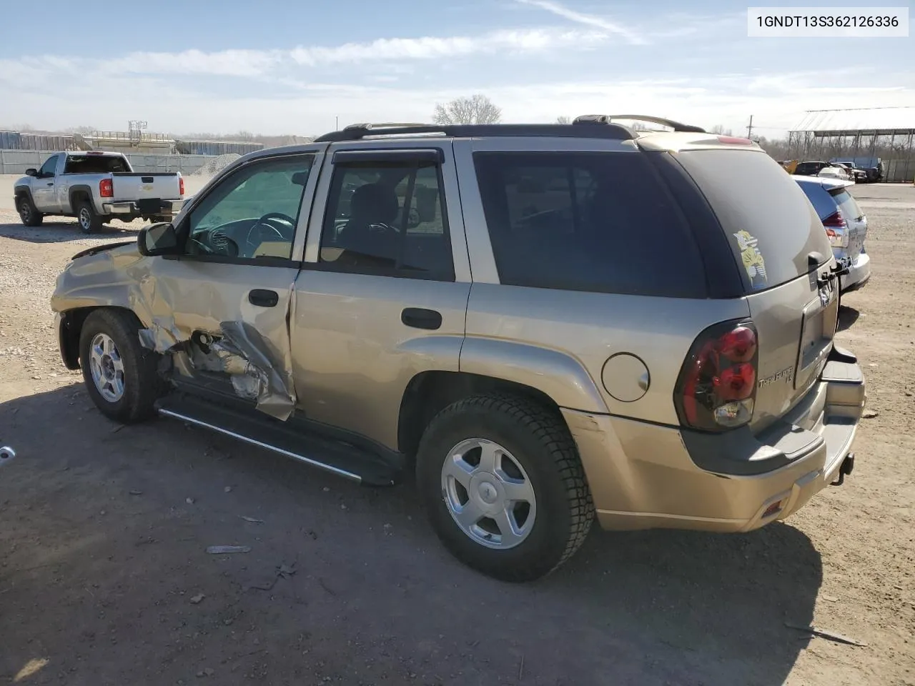 2006 Chevrolet Trailblazer Ls VIN: 1GNDT13S362126336 Lot: 44783324