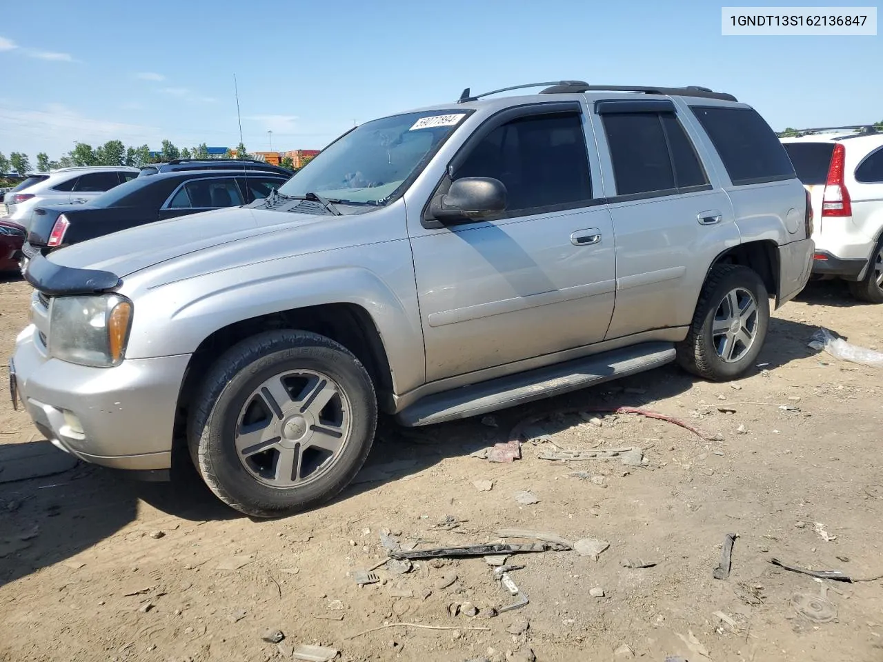 1GNDT13S162136847 2006 Chevrolet Trailblazer Ls