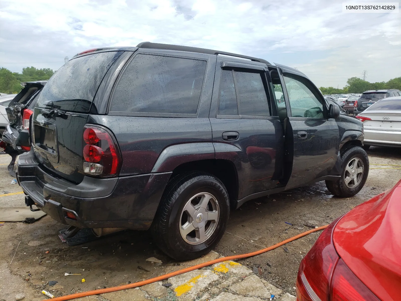 2006 Chevrolet Trailblazer Ls VIN: 1GNDT13S762142829 Lot: 60332524