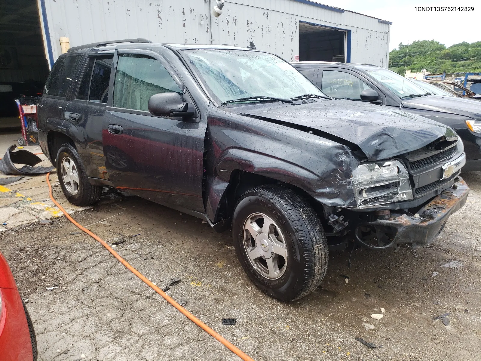 2006 Chevrolet Trailblazer Ls VIN: 1GNDT13S762142829 Lot: 60332524