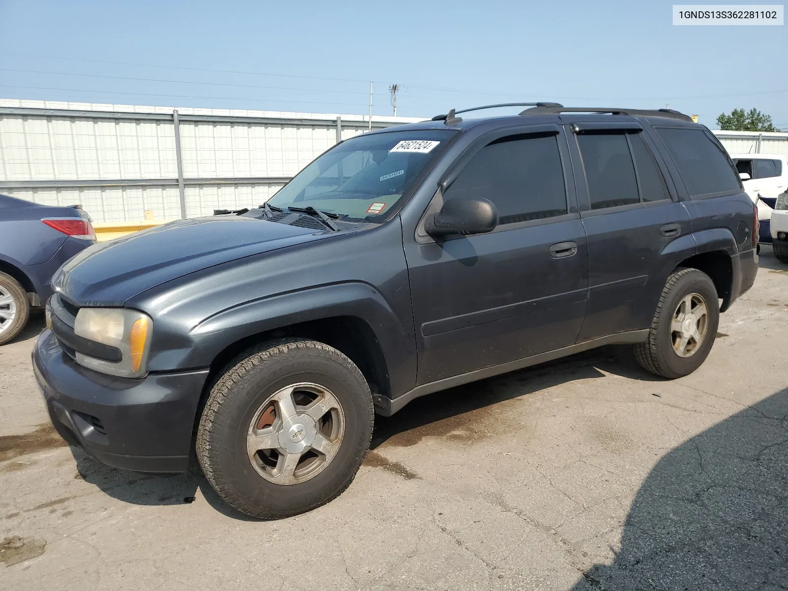 2006 Chevrolet Trailblazer Ls VIN: 1GNDS13S362281102 Lot: 64621524