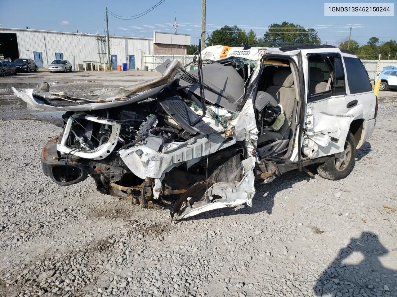 2006 Chevrolet Trailblazer Ls VIN: 1GNDS13S462150244 Lot: 66184744