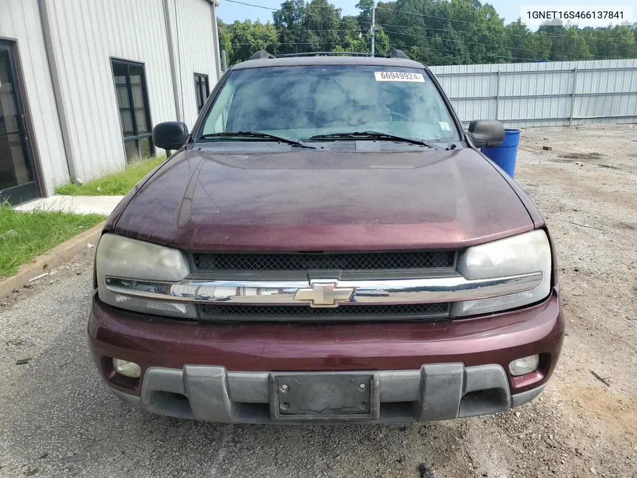 2006 Chevrolet Trailblazer Ext Ls VIN: 1GNET16S466137841 Lot: 66949924