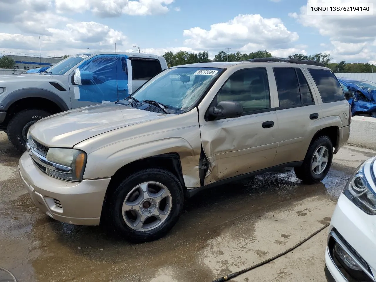 1GNDT13S762194140 2006 Chevrolet Trailblazer Ls