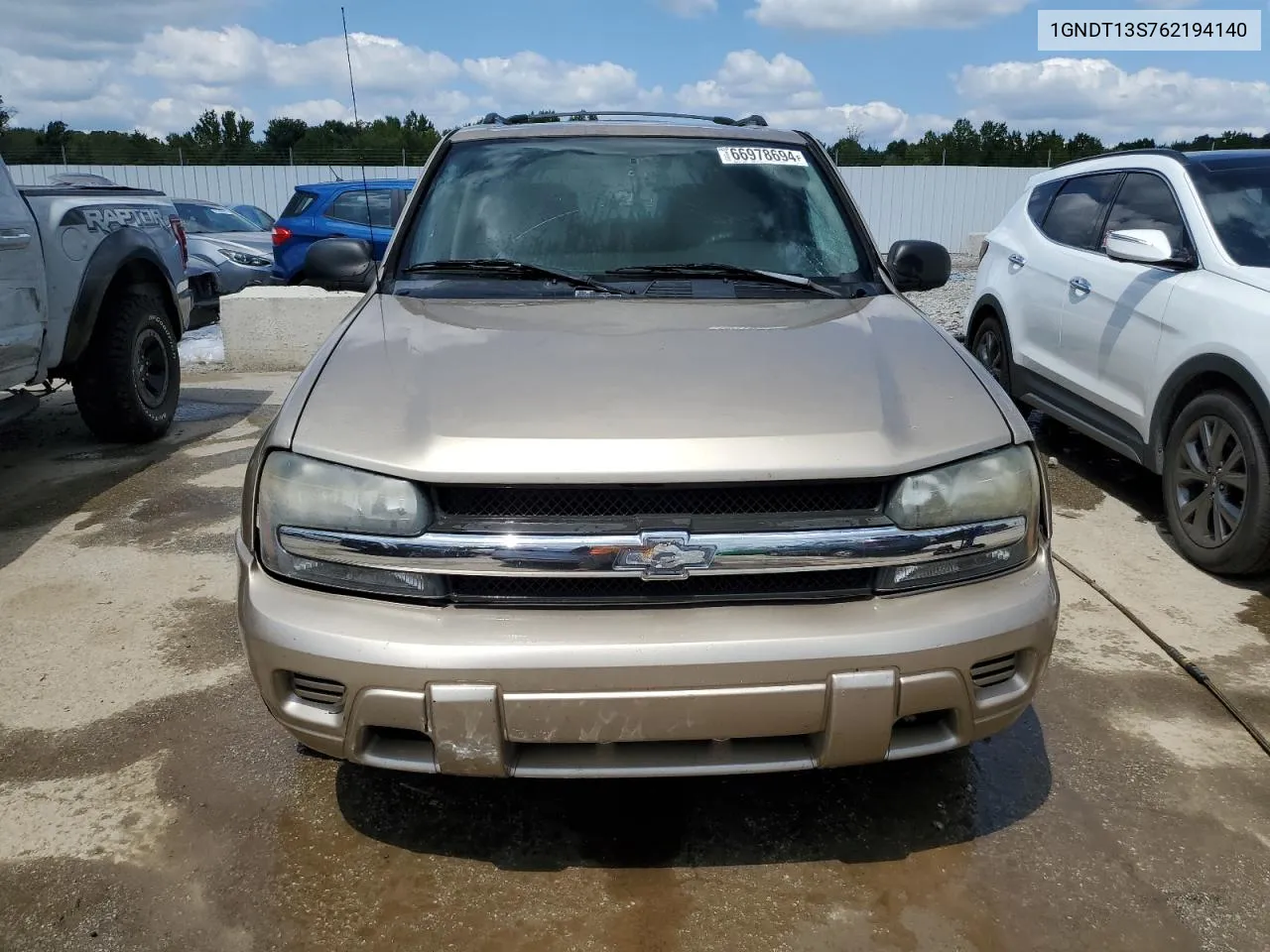 2006 Chevrolet Trailblazer Ls VIN: 1GNDT13S762194140 Lot: 66978694