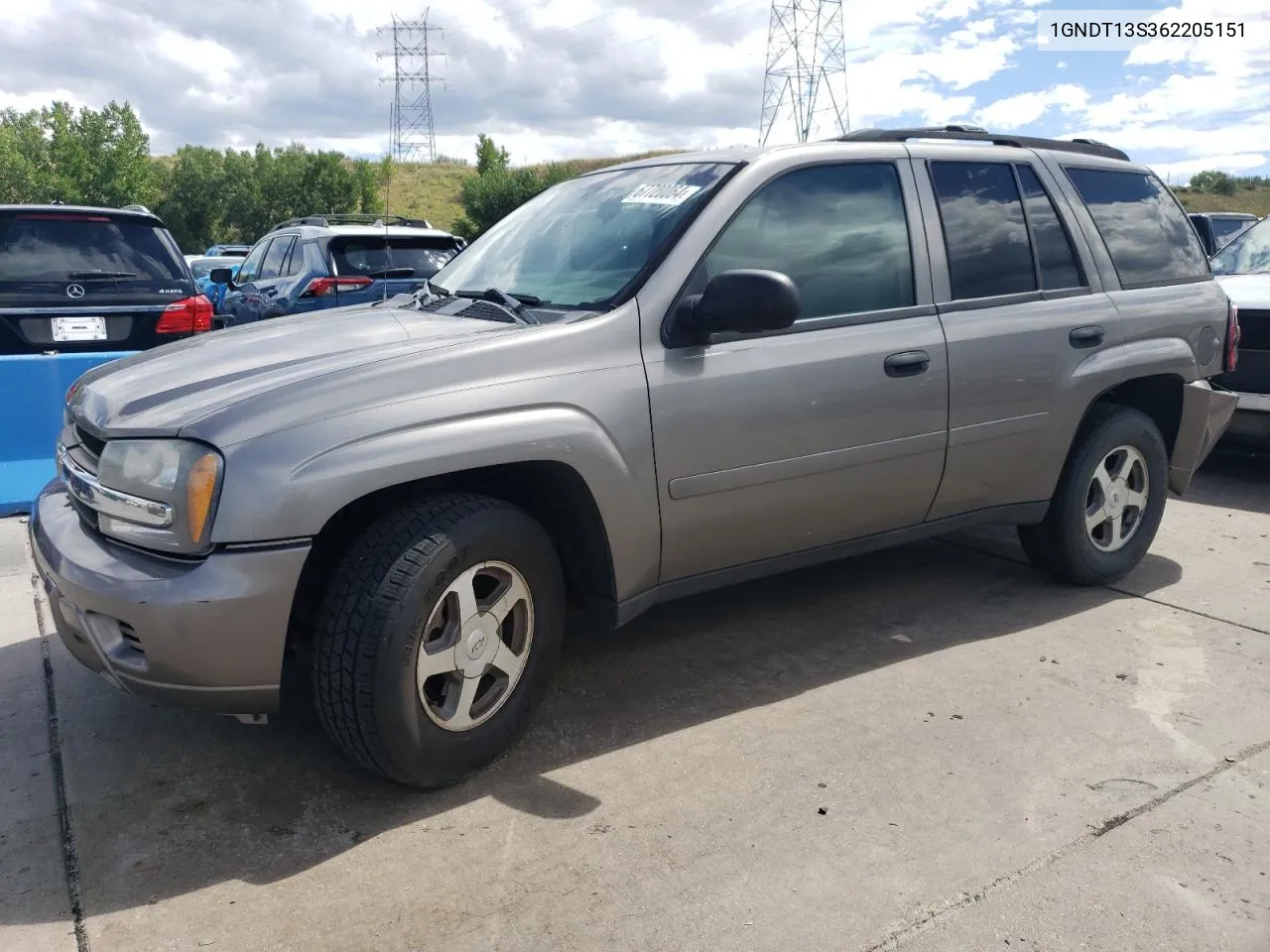 1GNDT13S362205151 2006 Chevrolet Trailblazer Ls