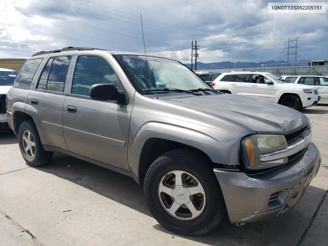 1GNDT13S362205151 2006 Chevrolet Trailblazer Ls