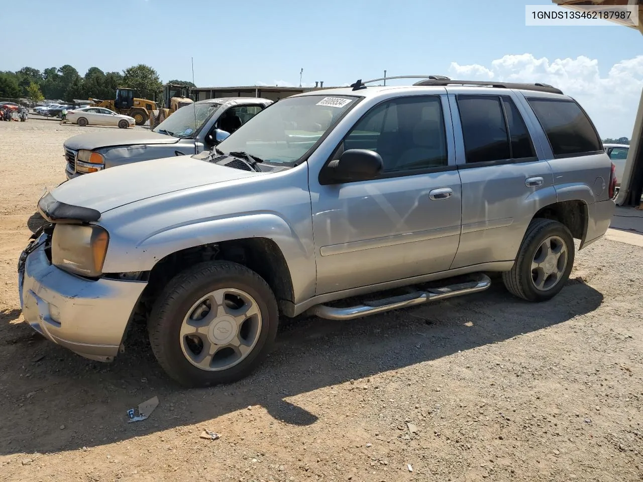 2006 Chevrolet Trailblazer Ls VIN: 1GNDS13S462187987 Lot: 69089534