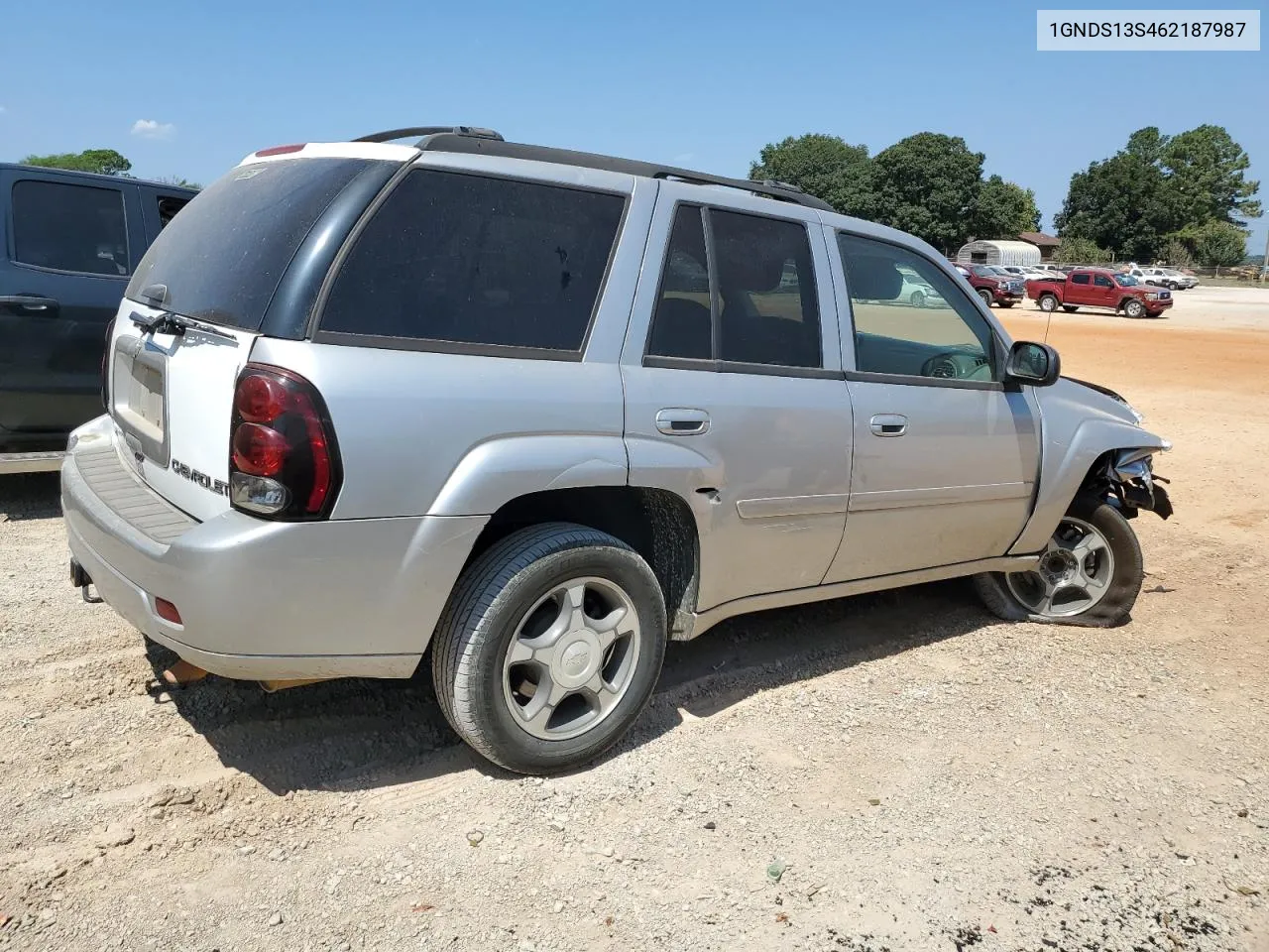 2006 Chevrolet Trailblazer Ls VIN: 1GNDS13S462187987 Lot: 69089534