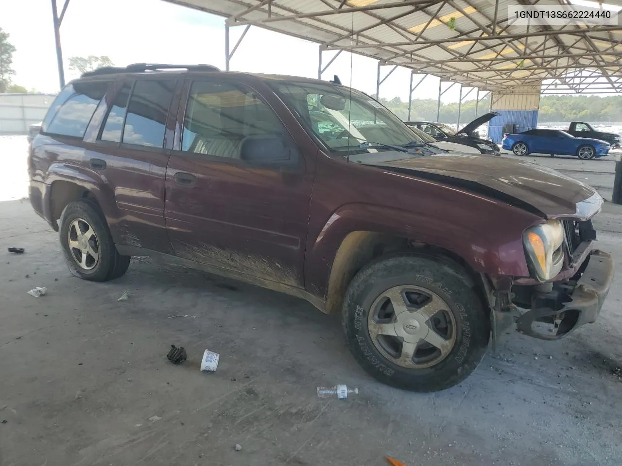 2006 Chevrolet Trailblazer Ls VIN: 1GNDT13S662224440 Lot: 69273604