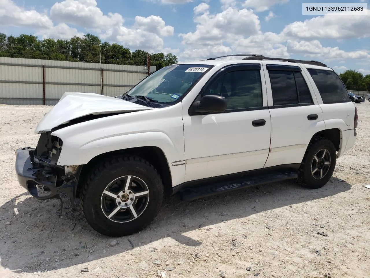 2006 Chevrolet Trailblazer Ls VIN: 1GNDT13S962112683 Lot: 69728114