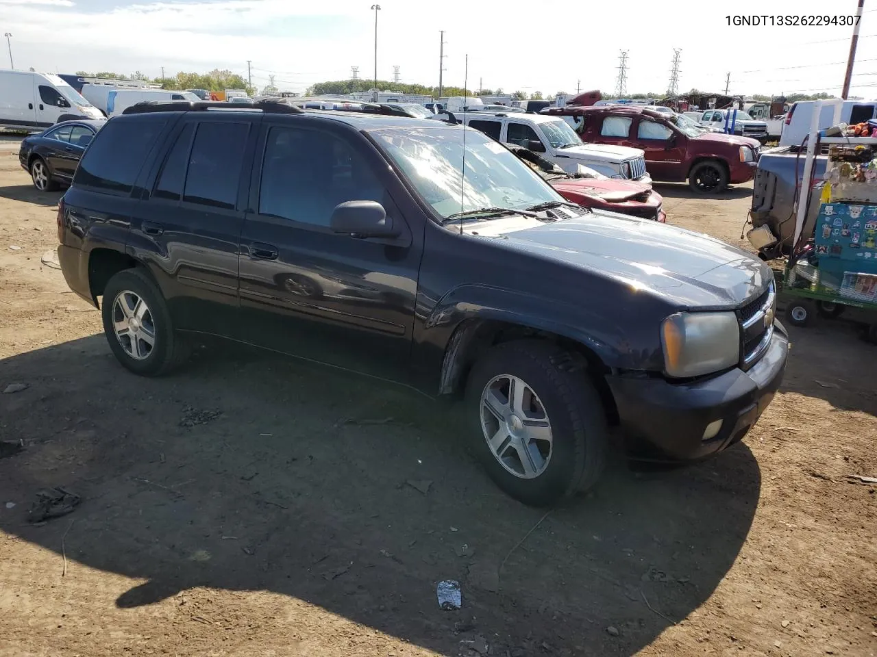 1GNDT13S262294307 2006 Chevrolet Trailblazer Ls