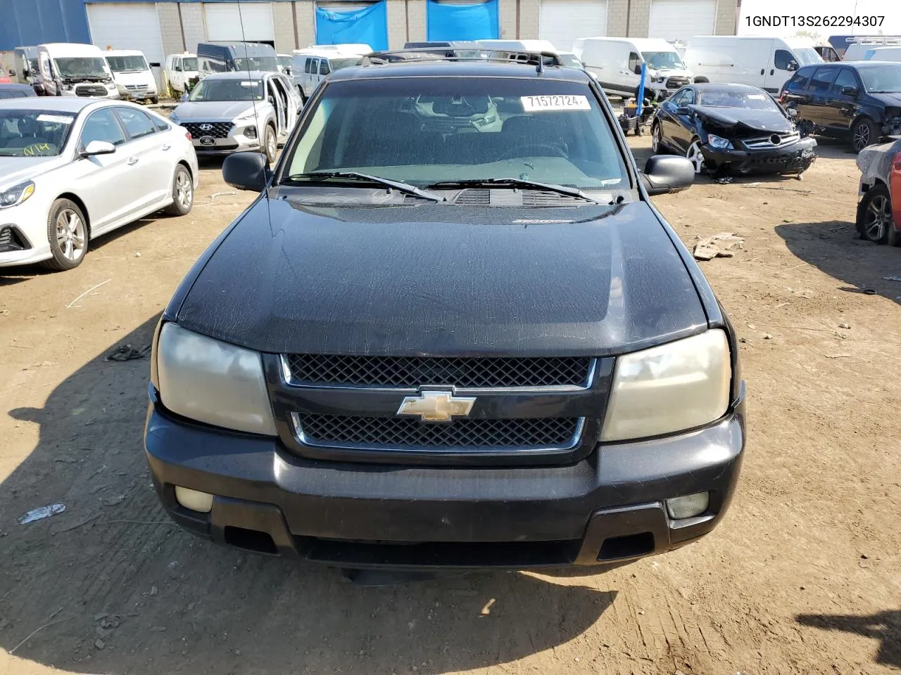 2006 Chevrolet Trailblazer Ls VIN: 1GNDT13S262294307 Lot: 71572724