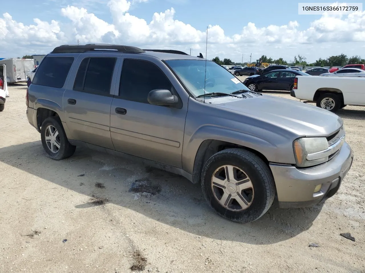 2006 Chevrolet Trailblazer Ext Ls VIN: 1GNES16S366172759 Lot: 71953744