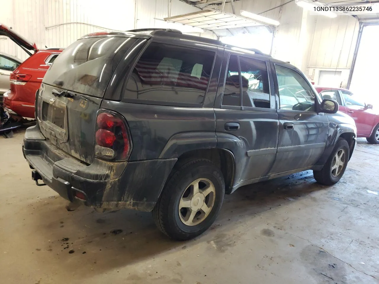 2006 Chevrolet Trailblazer Ls VIN: 1GNDT13S862235746 Lot: 73711734