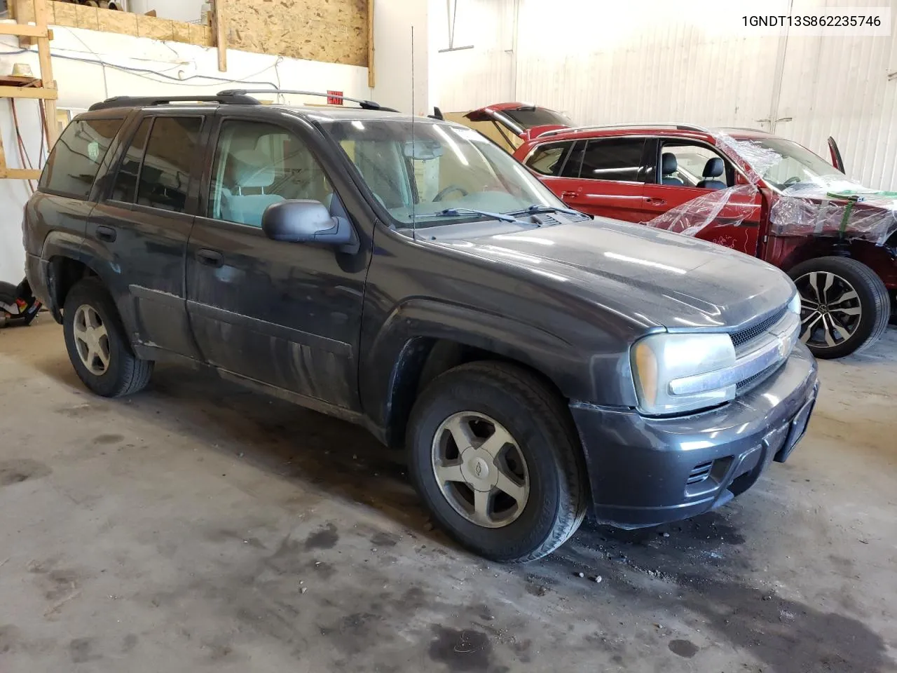 1GNDT13S862235746 2006 Chevrolet Trailblazer Ls