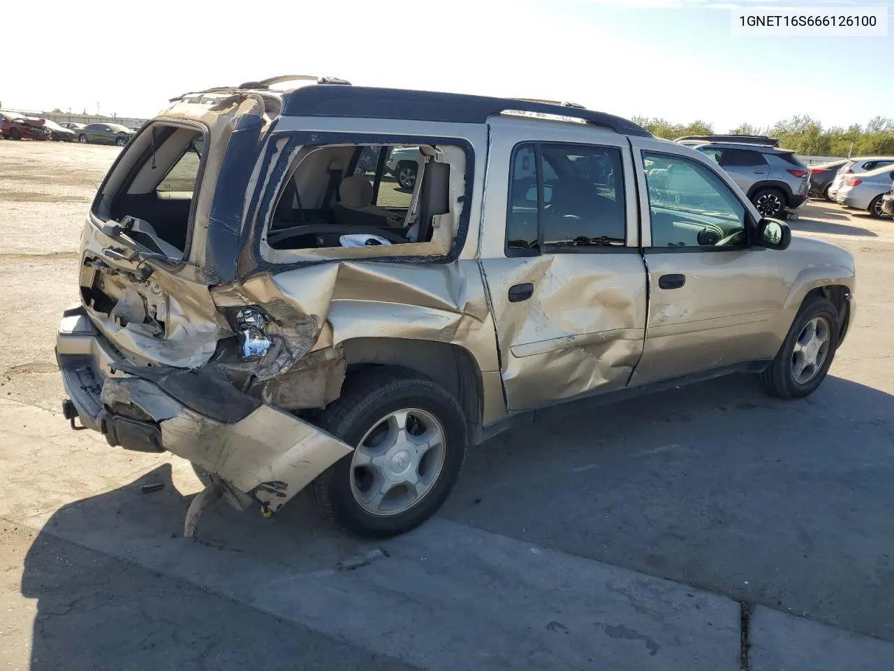 2006 Chevrolet Trailblazer Ext Ls VIN: 1GNET16S666126100 Lot: 75570794