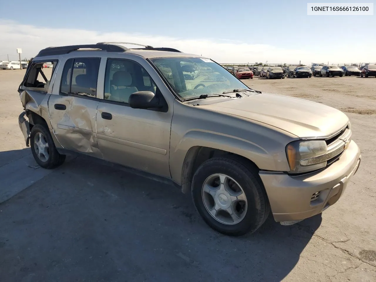 2006 Chevrolet Trailblazer Ext Ls VIN: 1GNET16S666126100 Lot: 75570794