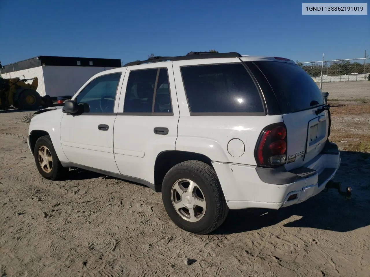 2006 Chevrolet Trailblazer Ls VIN: 1GNDT13S862191019 Lot: 75893244