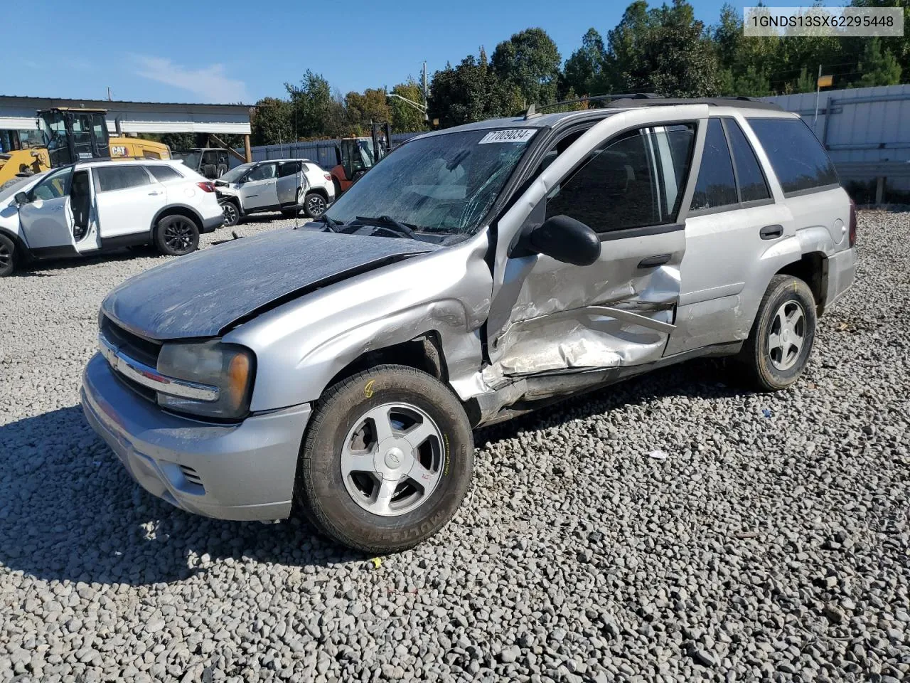 2006 Chevrolet Trailblazer Ls VIN: 1GNDS13SX62295448 Lot: 77009034