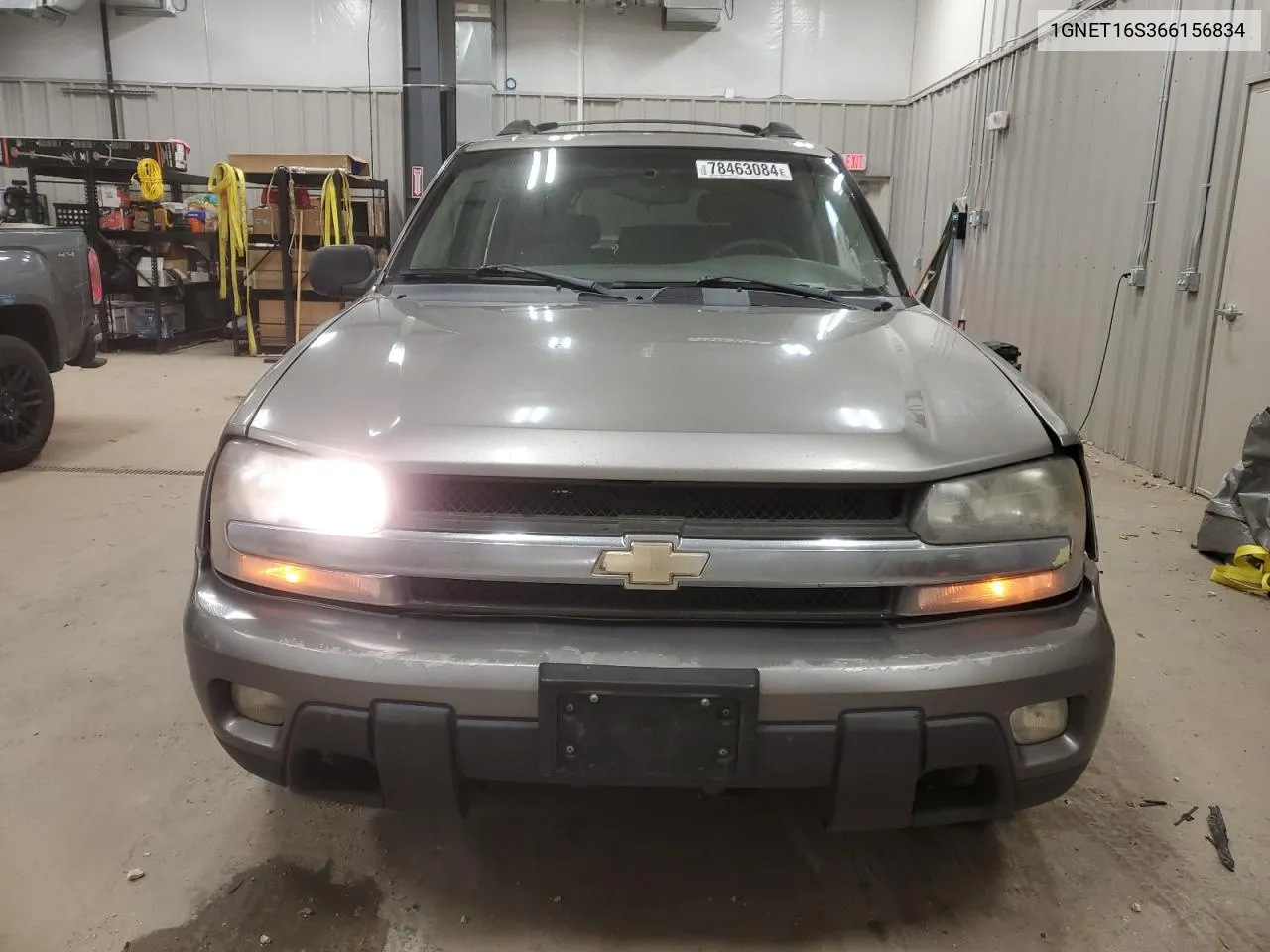 2006 Chevrolet Trailblazer Ext Ls VIN: 1GNET16S366156834 Lot: 78463084