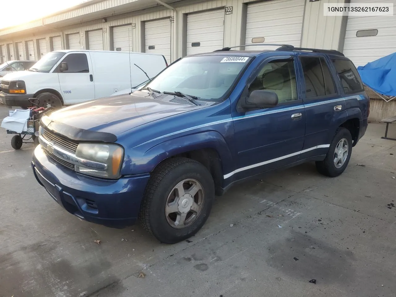 2006 Chevrolet Trailblazer Ls VIN: 1GNDT13S262167623 Lot: 78680044