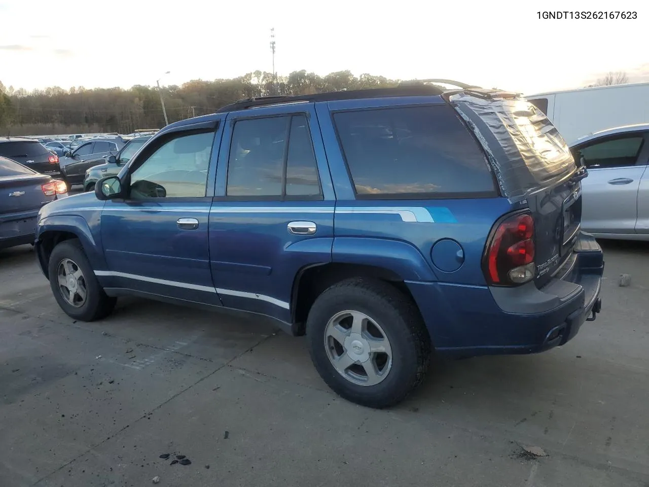 2006 Chevrolet Trailblazer Ls VIN: 1GNDT13S262167623 Lot: 78680044