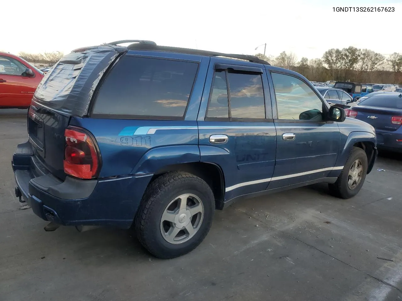 2006 Chevrolet Trailblazer Ls VIN: 1GNDT13S262167623 Lot: 78680044