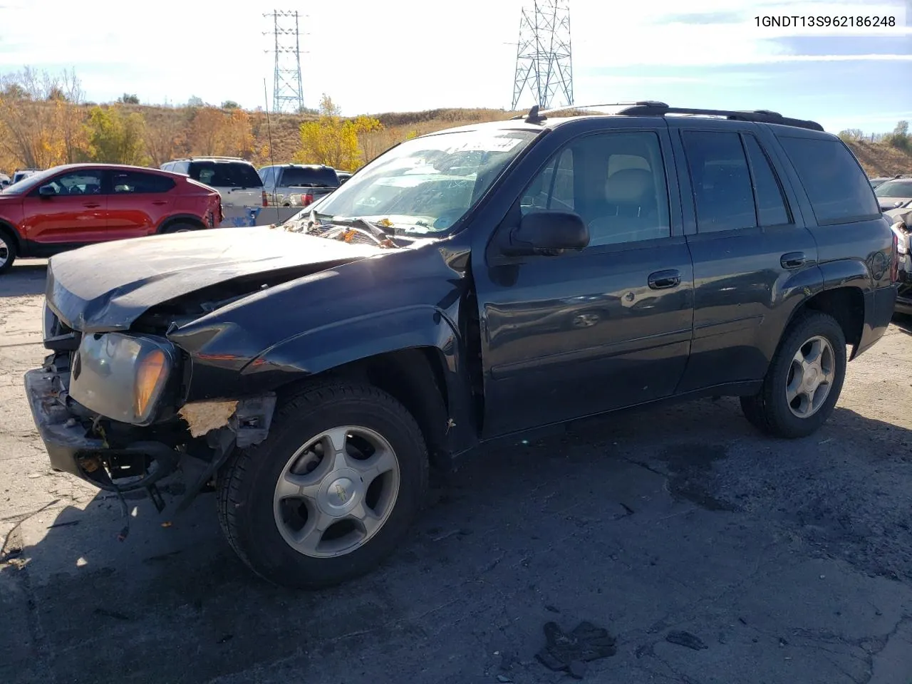 2006 Chevrolet Trailblazer Ls VIN: 1GNDT13S962186248 Lot: 78807444