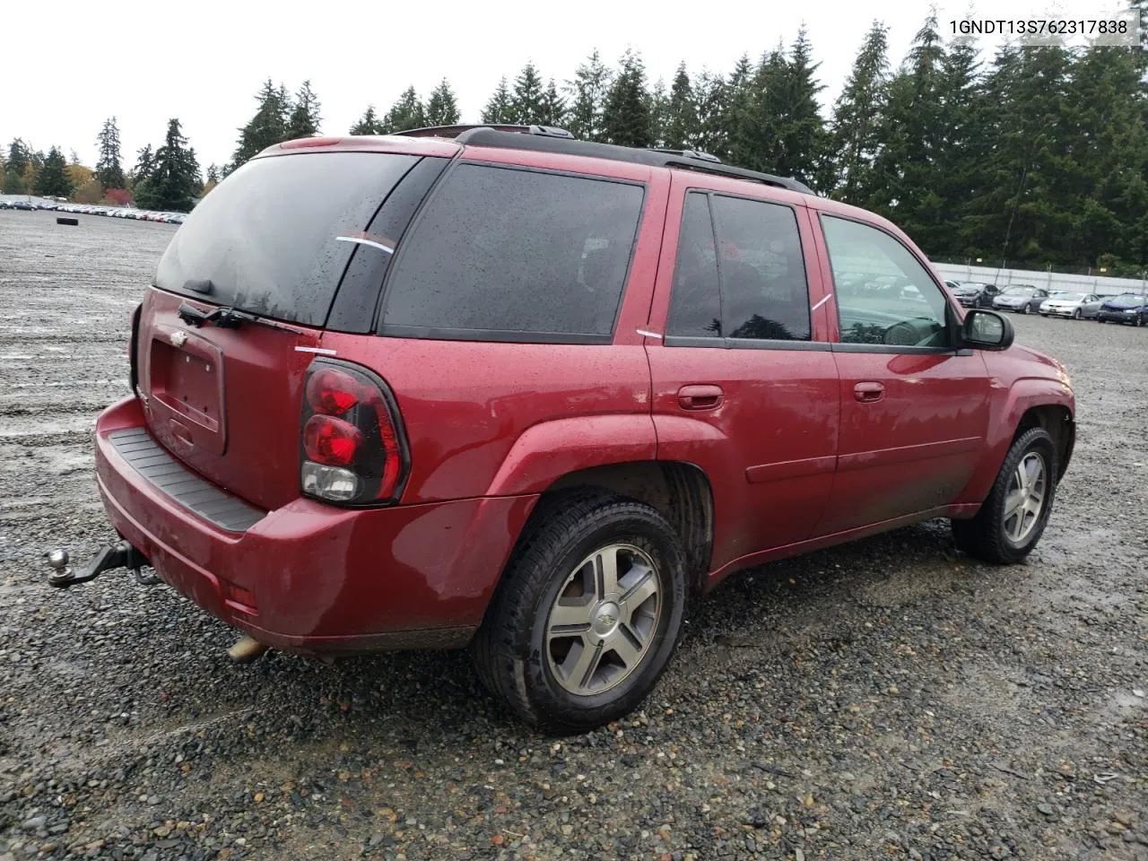 2006 Chevrolet Trailblazer Ls VIN: 1GNDT13S762317838 Lot: 78823854