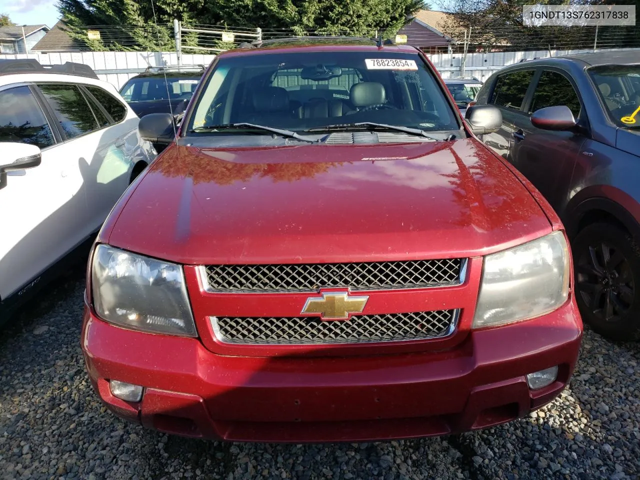 2006 Chevrolet Trailblazer Ls VIN: 1GNDT13S762317838 Lot: 78823854