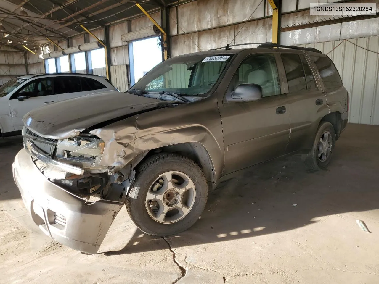 2006 Chevrolet Trailblazer Ls VIN: 1GNDS13S162320284 Lot: 78852364