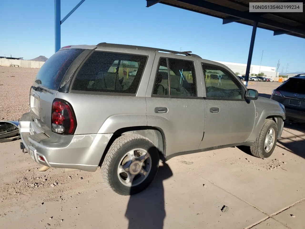 2006 Chevrolet Trailblazer Ls VIN: 1GNDS13S462199234 Lot: 78956524