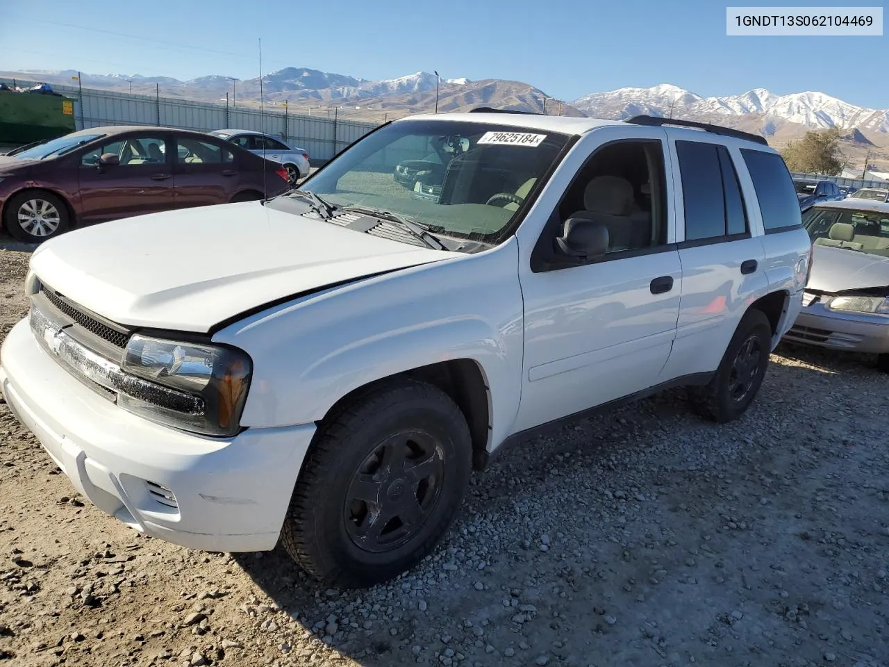 2006 Chevrolet Trailblazer Ls VIN: 1GNDT13S062104469 Lot: 79625184