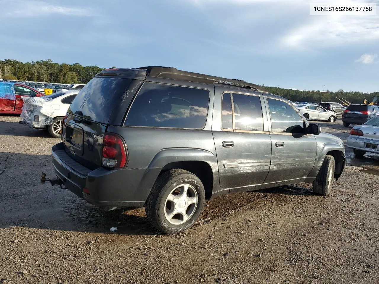 2006 Chevrolet Trailblazer Ext Ls VIN: 1GNES16S266137758 Lot: 79701194