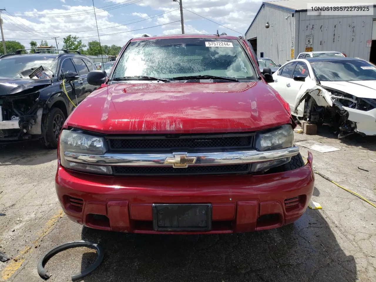 1GNDS13S572273925 2007 Chevrolet Trailblazer Ls