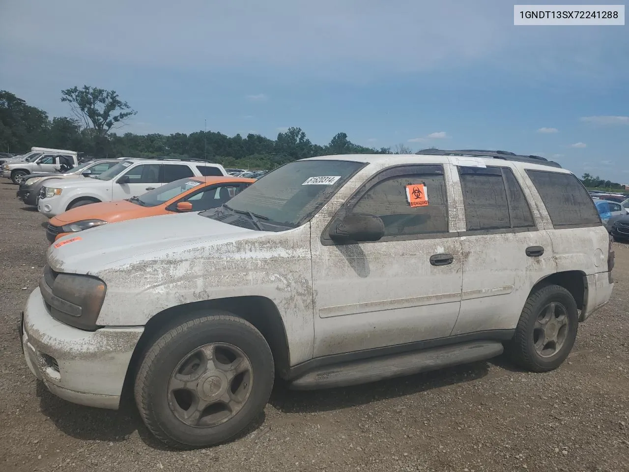 1GNDT13SX72241288 2007 Chevrolet Trailblazer Ls