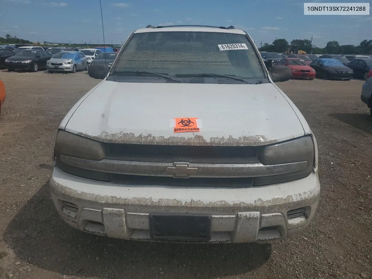 2007 Chevrolet Trailblazer Ls VIN: 1GNDT13SX72241288 Lot: 61620314